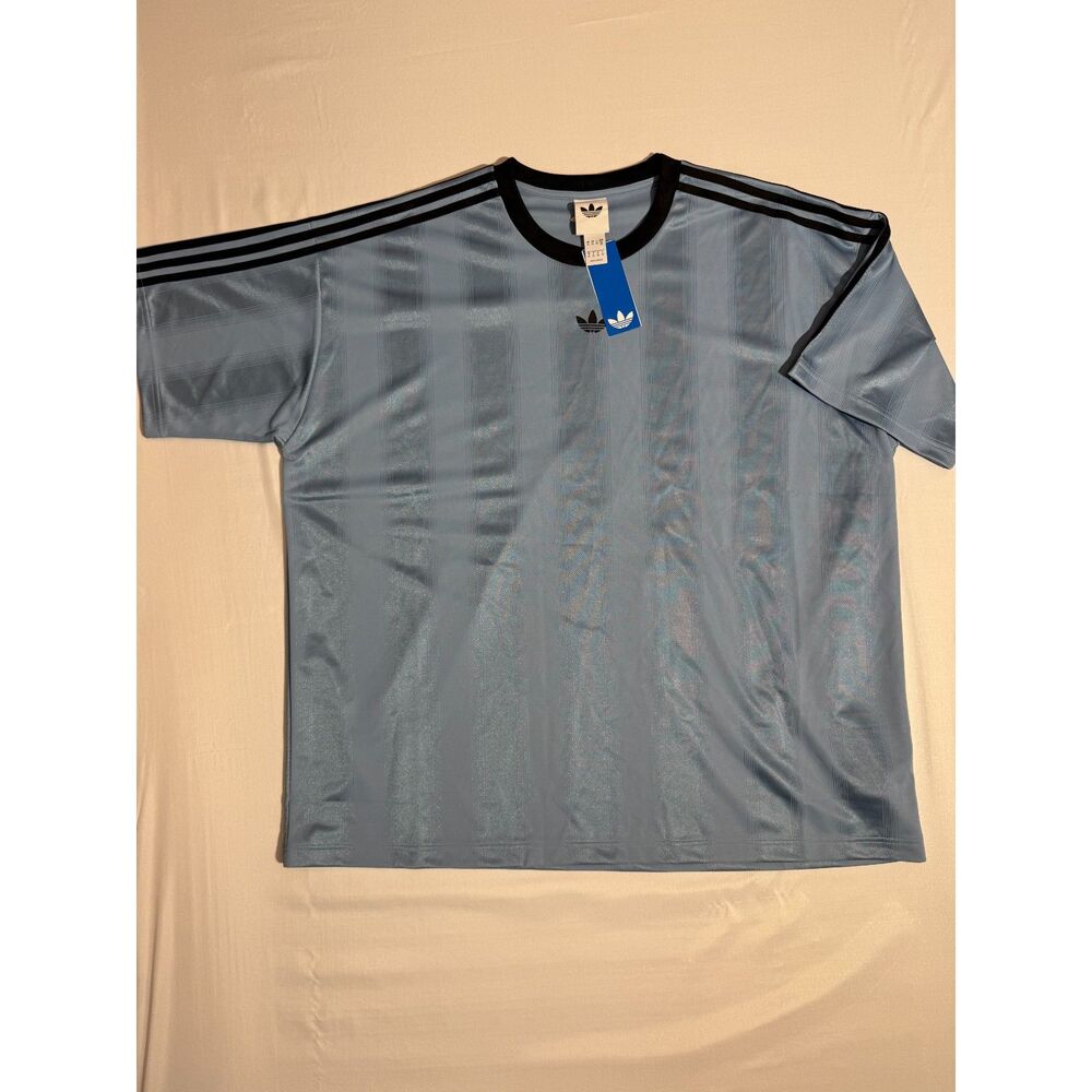 NWT Adidas Adicolor Jacquard Jersey | Ash Blue | Size 2X-Large